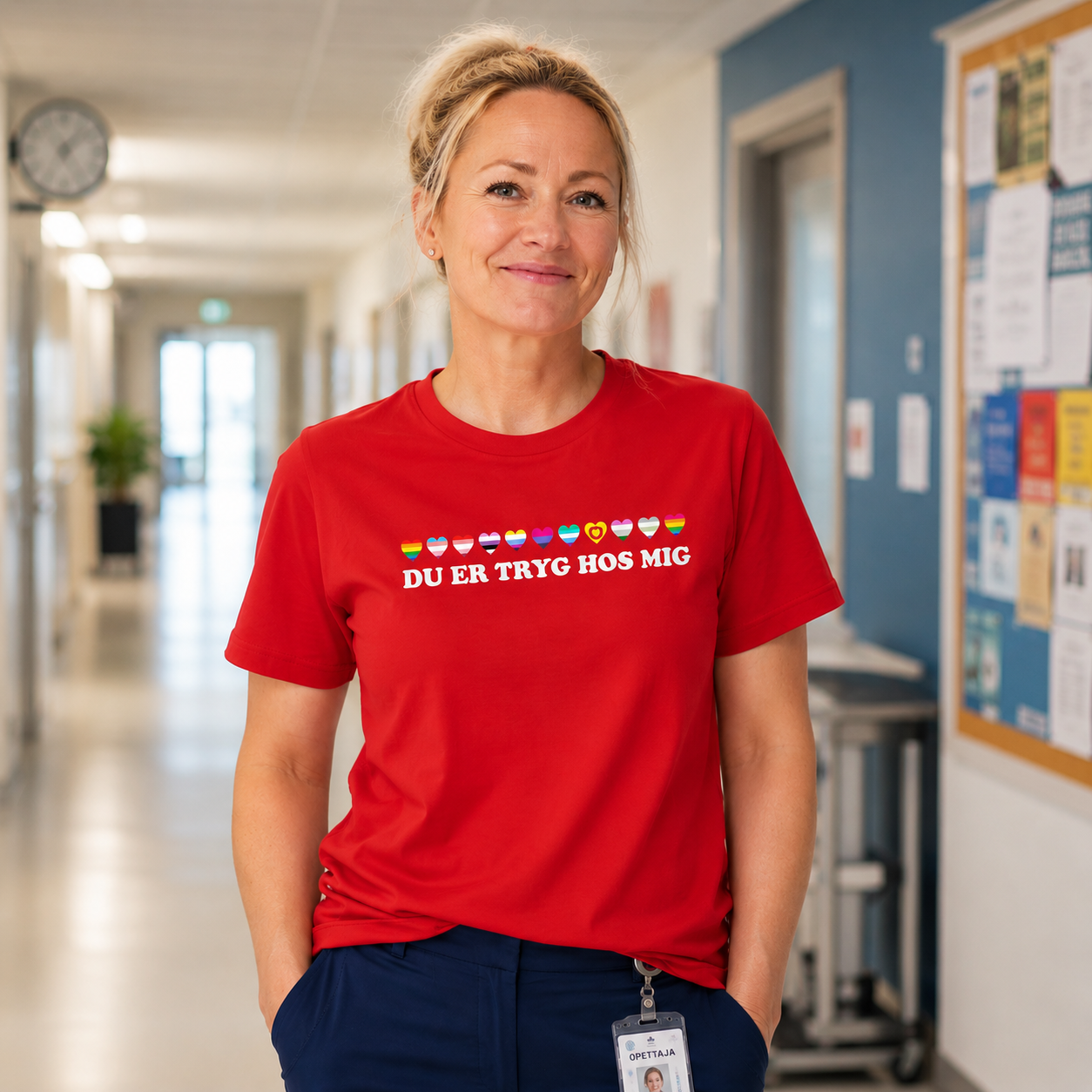 PRACTS Ligestilling, Menneskerettigheder & Du er Tryg Hos Mig T-shirt