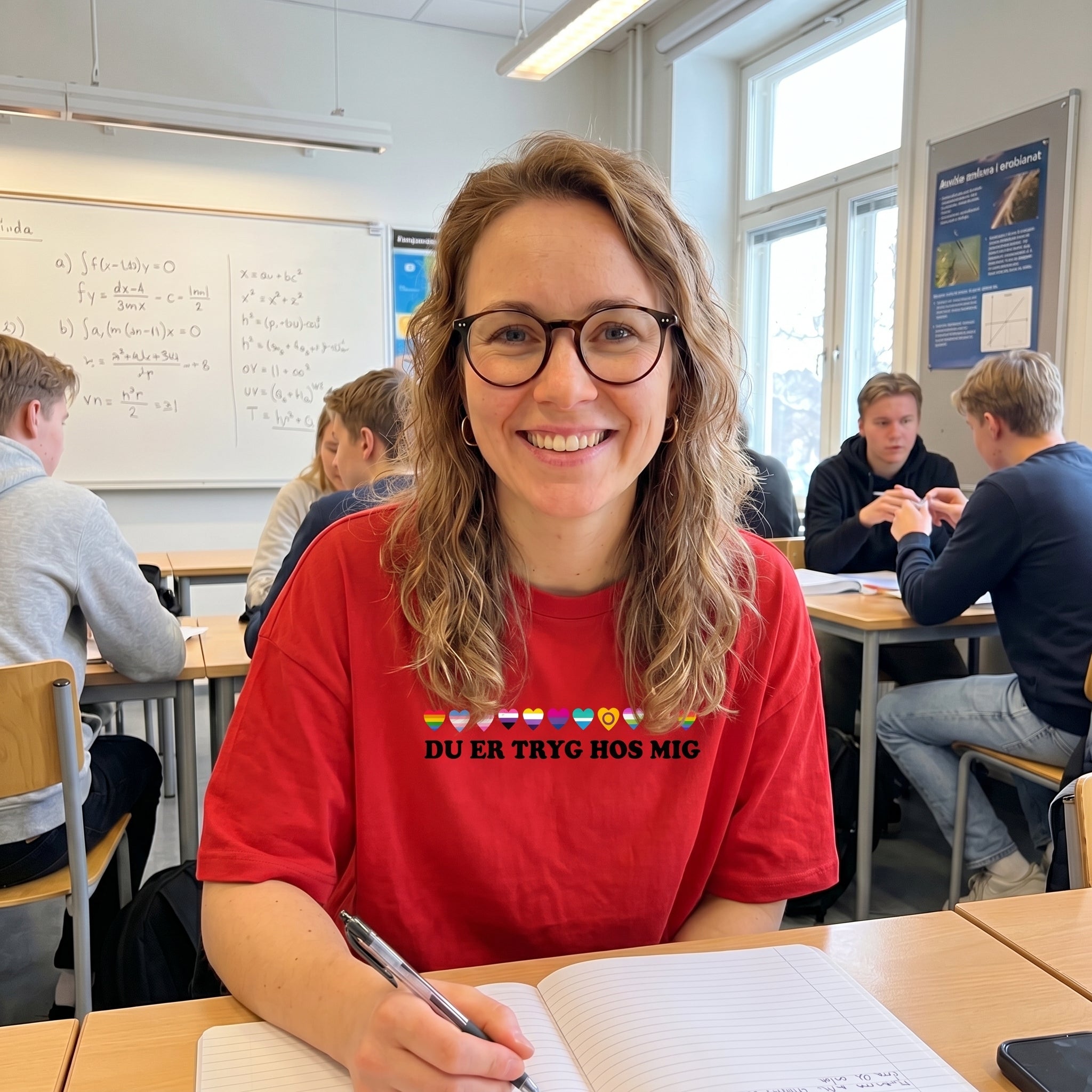 PRACTS Ligestilling, Menneskerettigheder & Du er Tryg Hos Mig T-shirt
