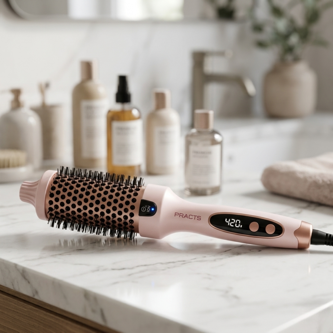 PRACTS Ionic Thermal Hair Brush-DK