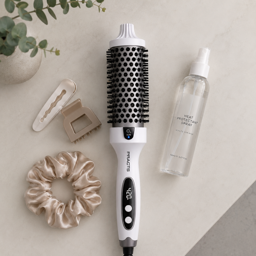 PRACTS Ionic Thermal Hair Brush-DK