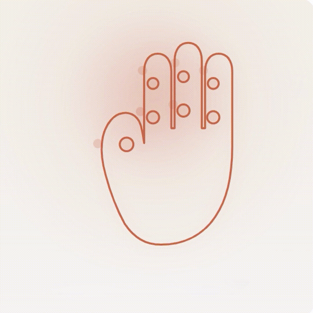 Hand pressure point diagram